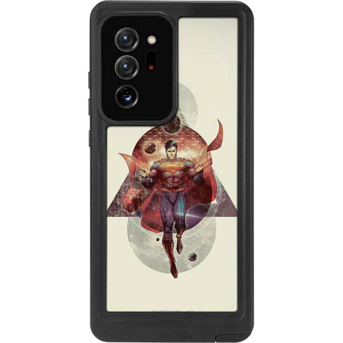 DC Comics Superman Galaxy Flying Galaxy Note20 Ultra 5G Waterproof Case